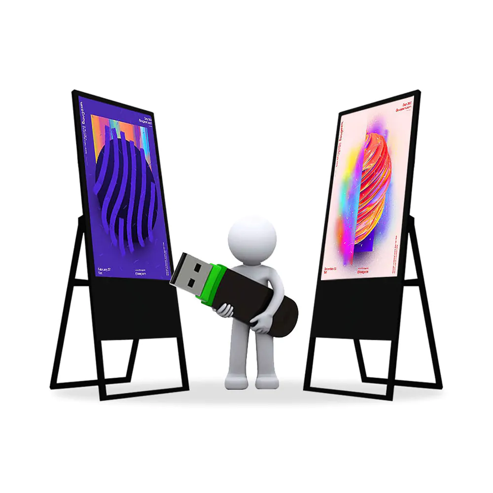Sterke digital signage-software, stabiele werking